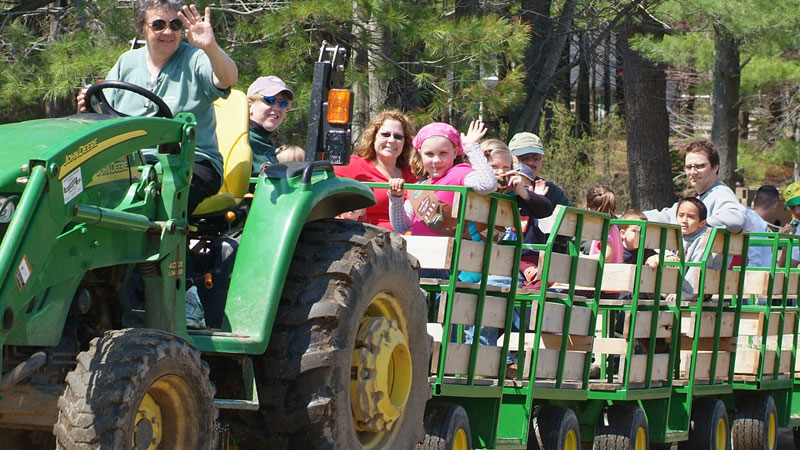 Tractor Train Ride Tractor Train Ride