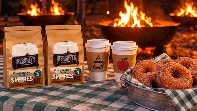 Campfire-S’mores,-Cider,-and-Donuts